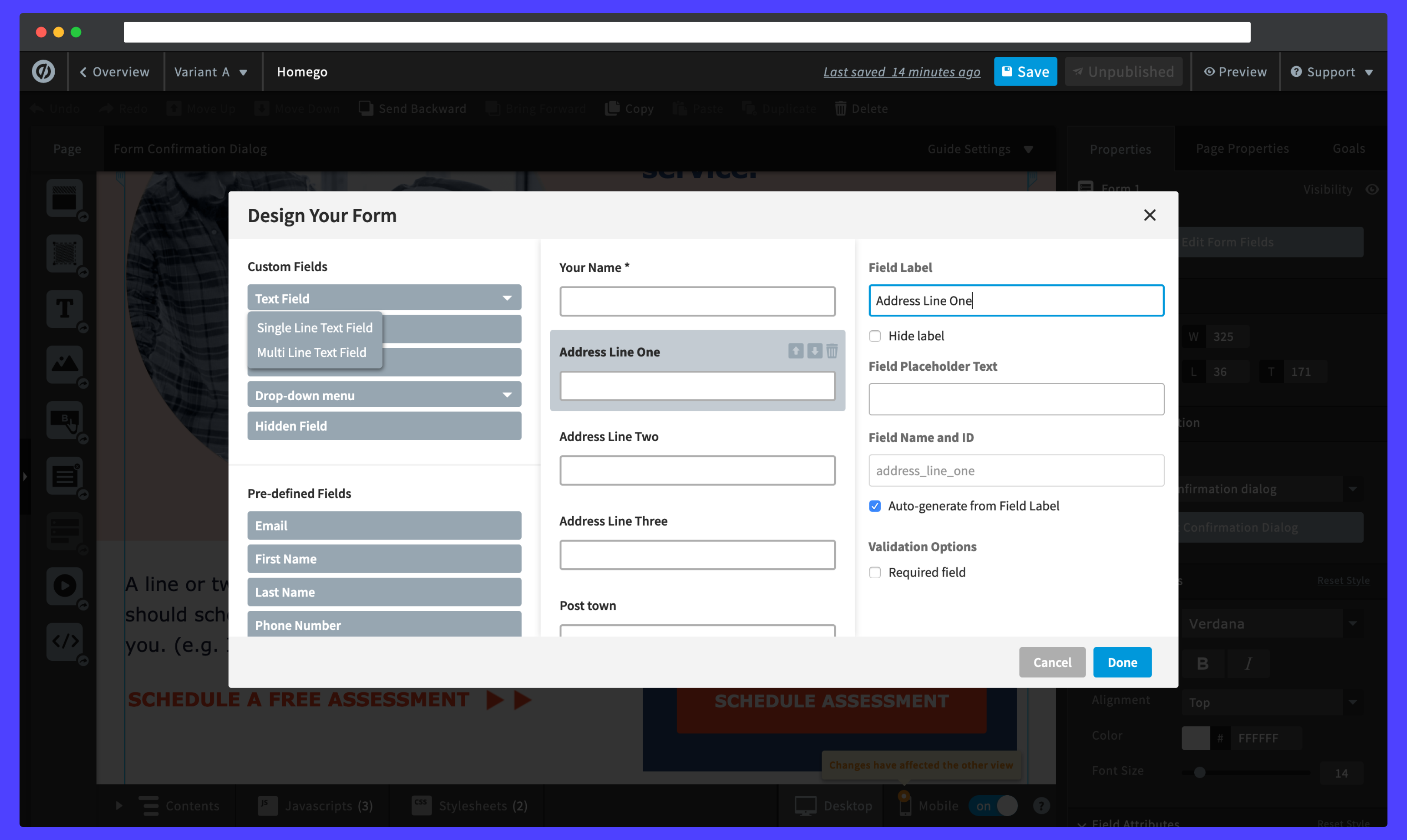 unbounce-form-creation